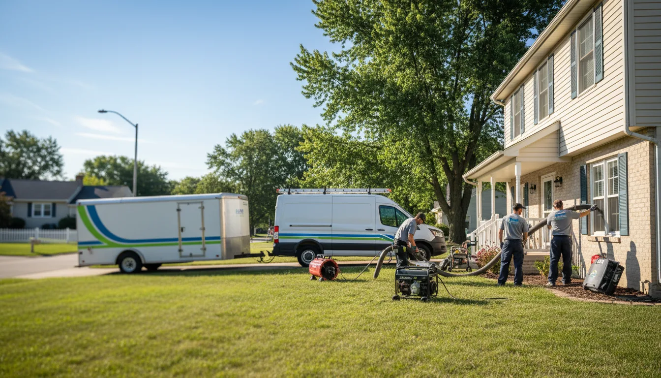 Flooded Basement Restoration And Cleanup With Repair in Reydell, AR near me